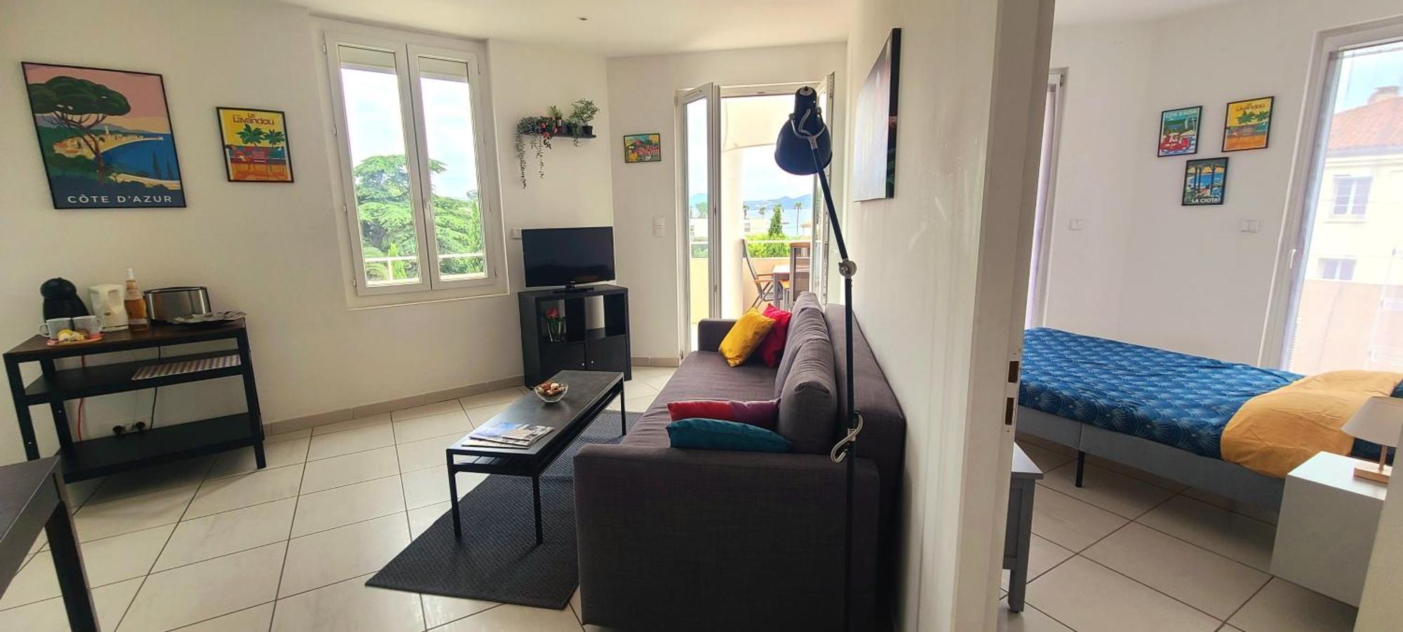Appartement Vue Mer Avec Parking Ferme 라시오타 외부 사진